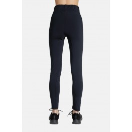 Paco & Co Γυναικείο Κολάν Μονόχρωμο Μαύρο  ελαστικό